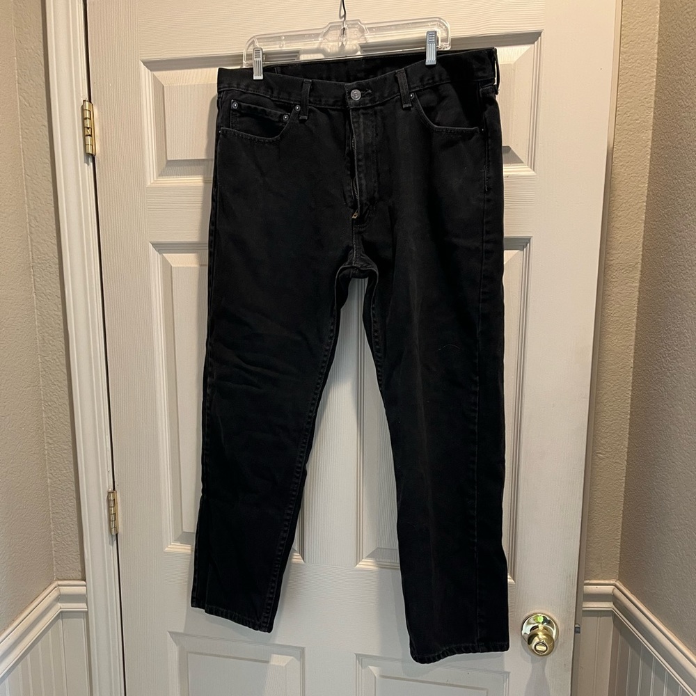 Men’s 505 black Levi’s